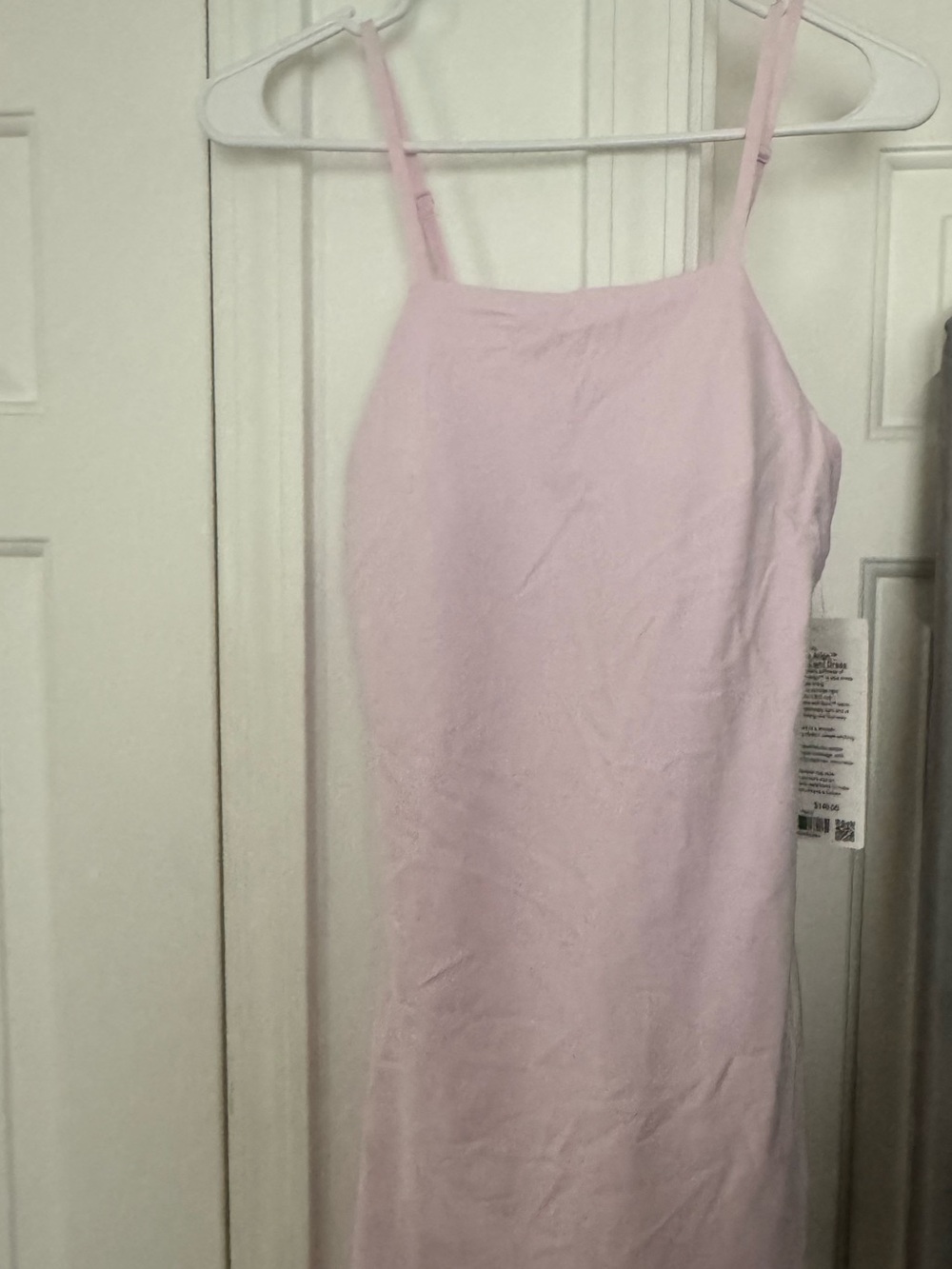 lululemon athletica Blush Pink Side-Slit Cami Dress